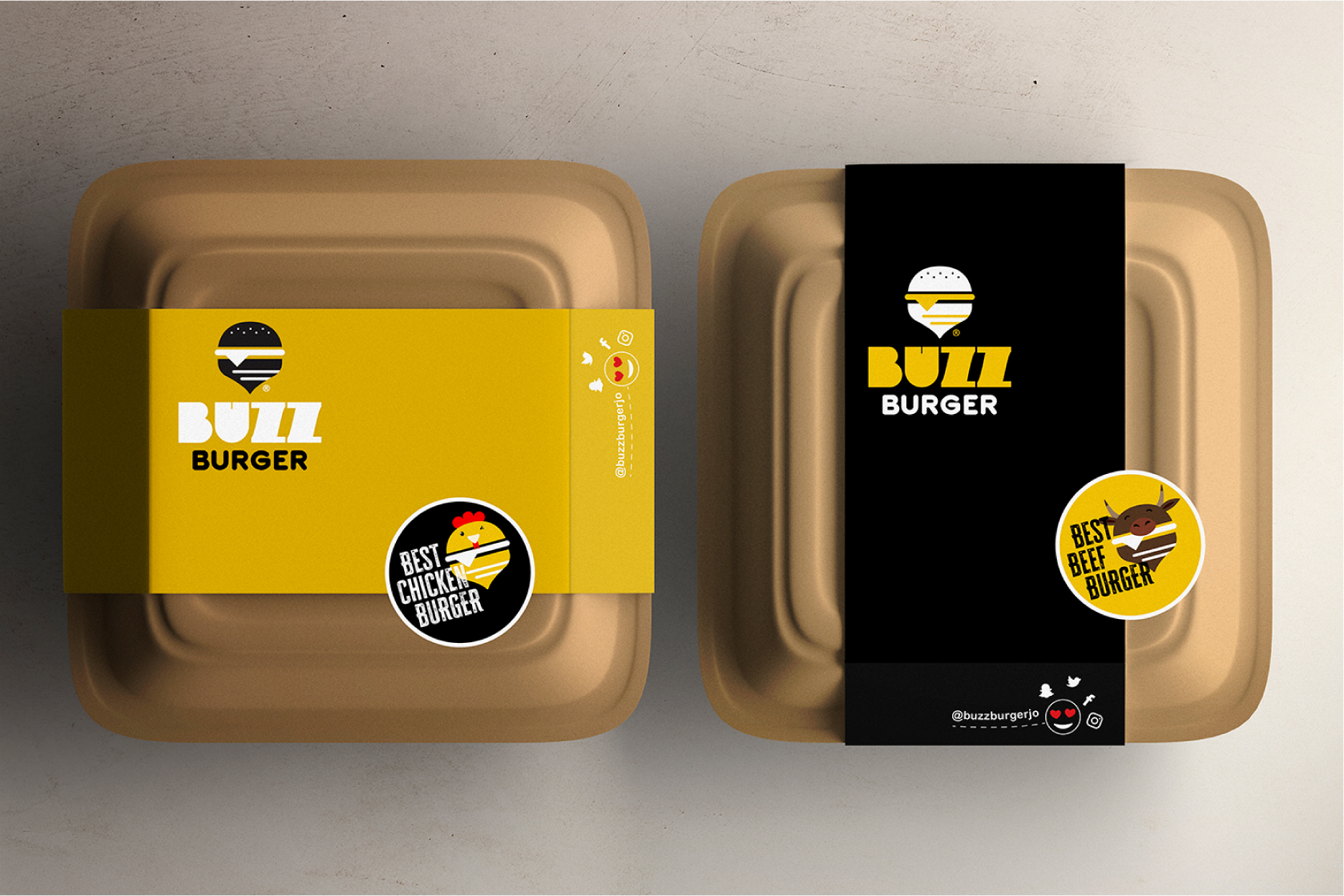 Buzz_Burger_Package_Burger_Box_design